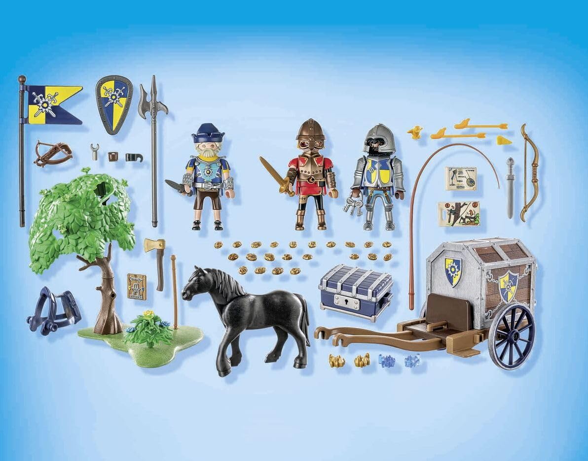 PLAYMOBIL Novelmore 71484 — Convoi avec bandit – Image 32