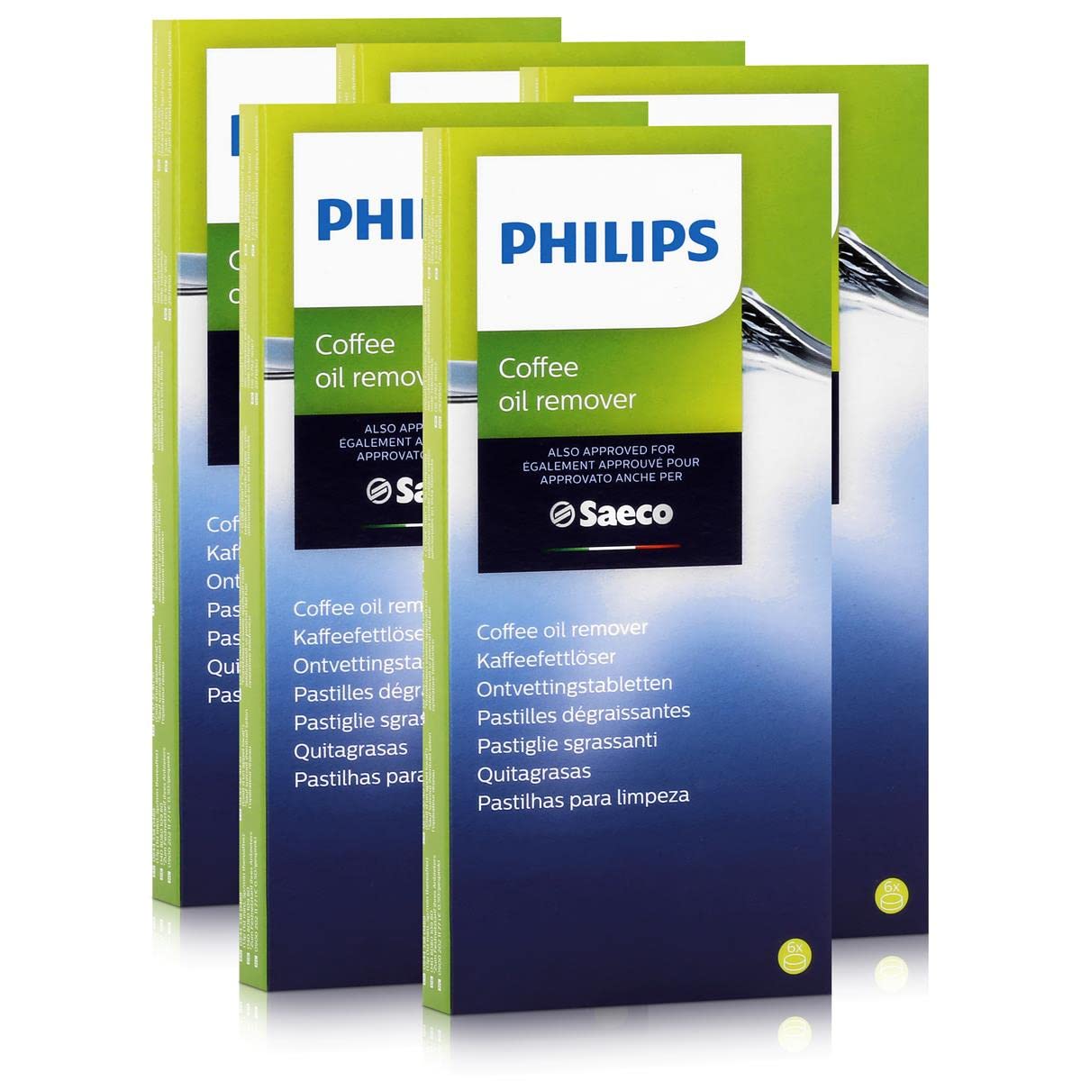 Philips Saeco CA6704/10 Lot de 5 pastilles dégraissantes pour café 6 pastilles de 1,6 g – Image 5