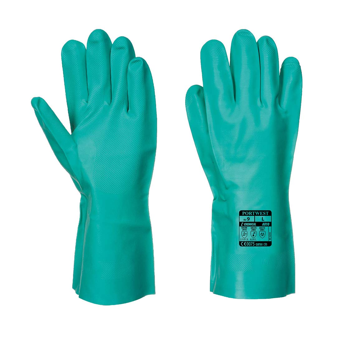 NITROSAFE — Gants de protection chimique verts