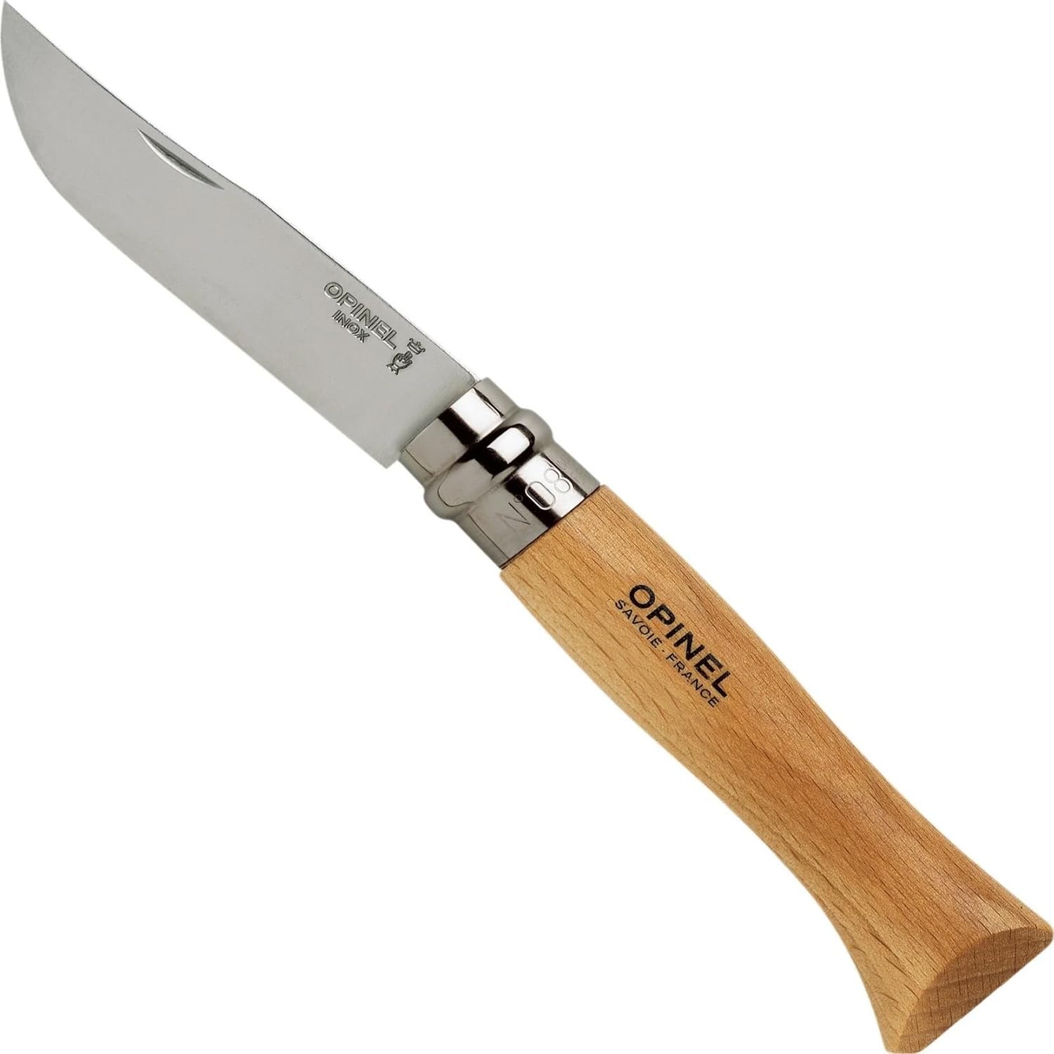 OPINEL N°08 — Couteau de Poche Inox avec Étui Alpine – Image 9