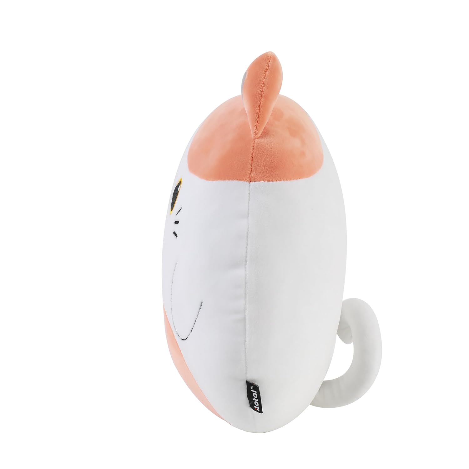 I-TOTAL — Coussin décoratif animal chat orange – Image 2