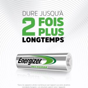 Alternative view of ENERGIZER — 4 Piles AAA Rechargeables 500 mAh