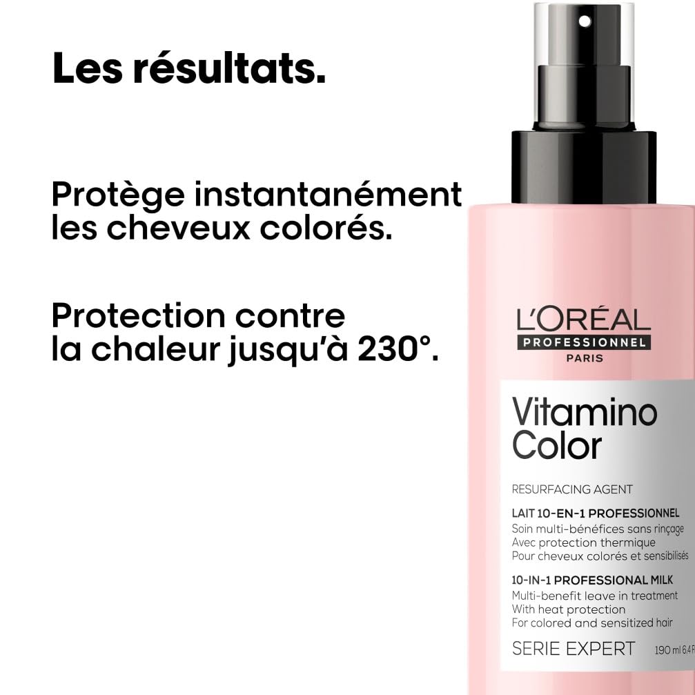 L'OREAL PROFESSIONNEL Vitamino Color — lait spray 10-en-1 190 ml – Image 2