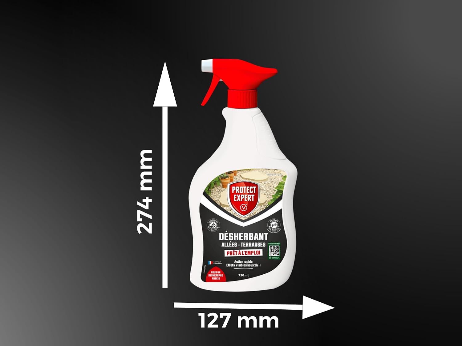 PROTECT EXPERT — Désherbant prêt à l'emploi 750ml – Image 4