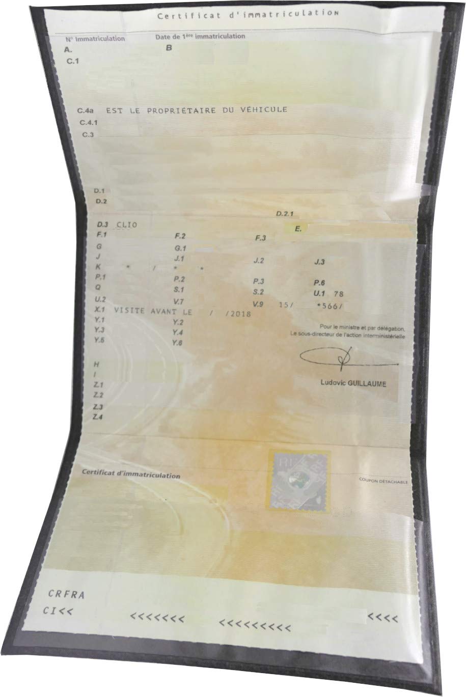 Porte carte gris x4 – Image 3