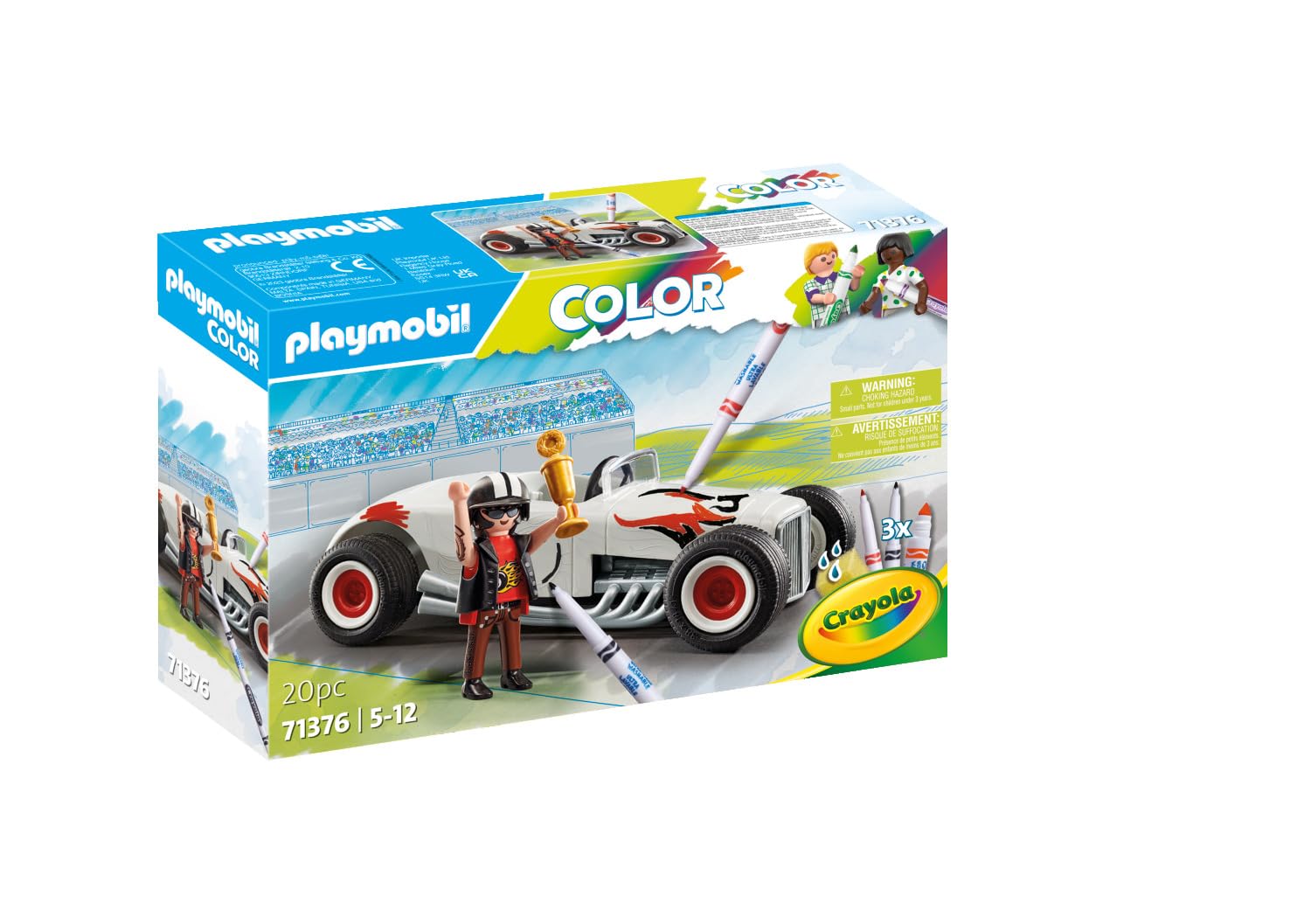 PLAYMOBIL Color 71376 — Voiture de Course à colorier – Image 27