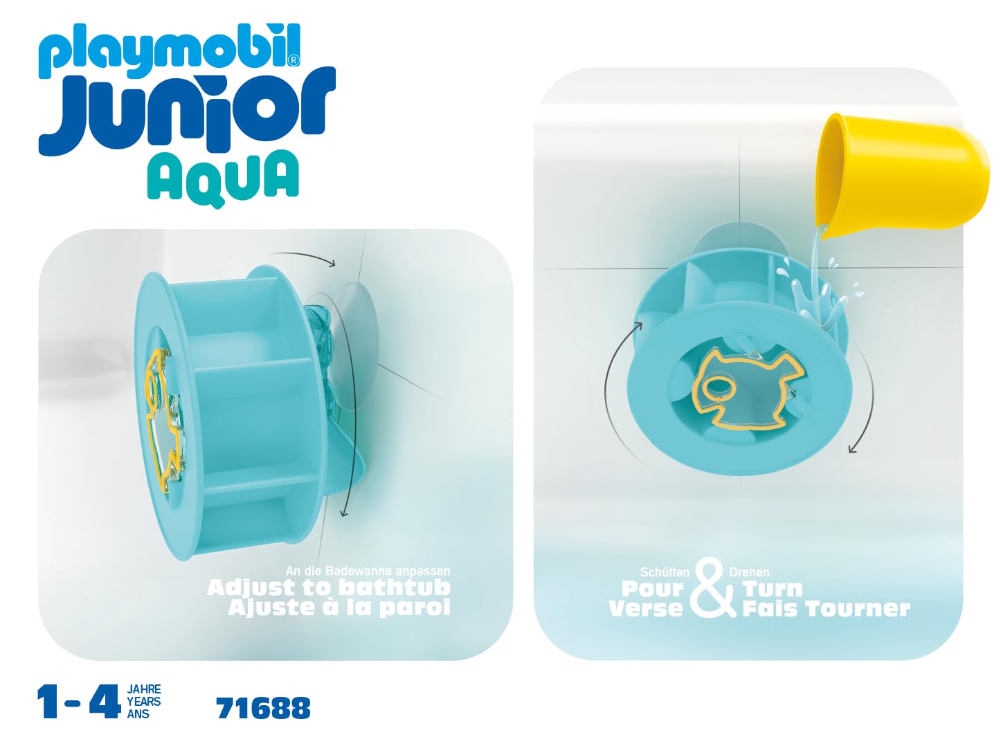 PLAYMOBIL Junior Aqua — Roue Aquatique avec bébé requin – Image 42