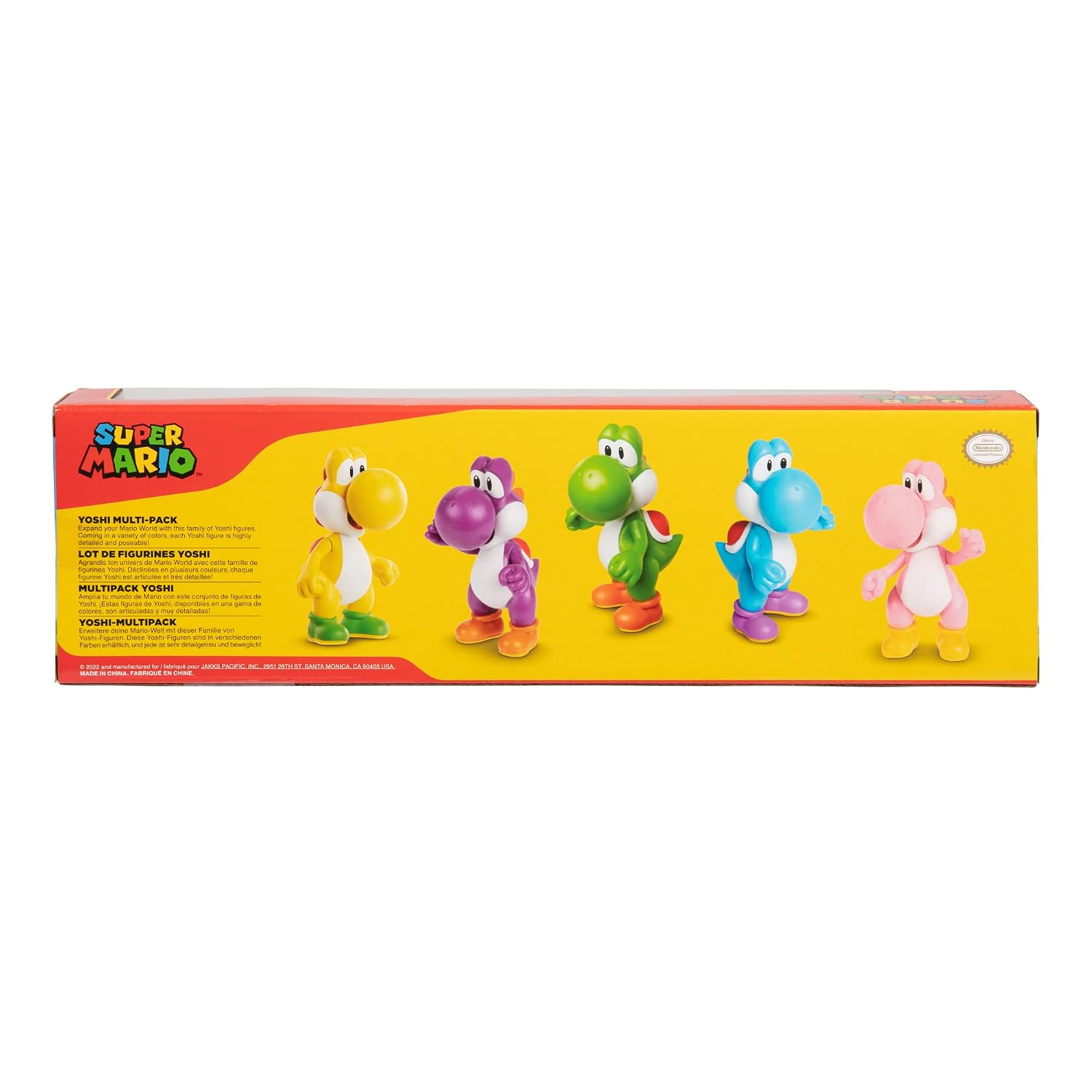 NINTENDO Yoshi — Lot de 5 Figurines 6,5 cm – Image 12
