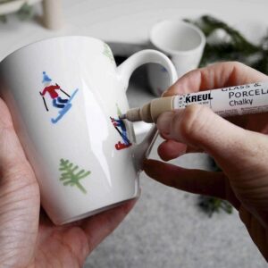 Alternative view of KREUL Triton Acrylic Marker Edge — Marqueur bleu foncé 1-4 mm
