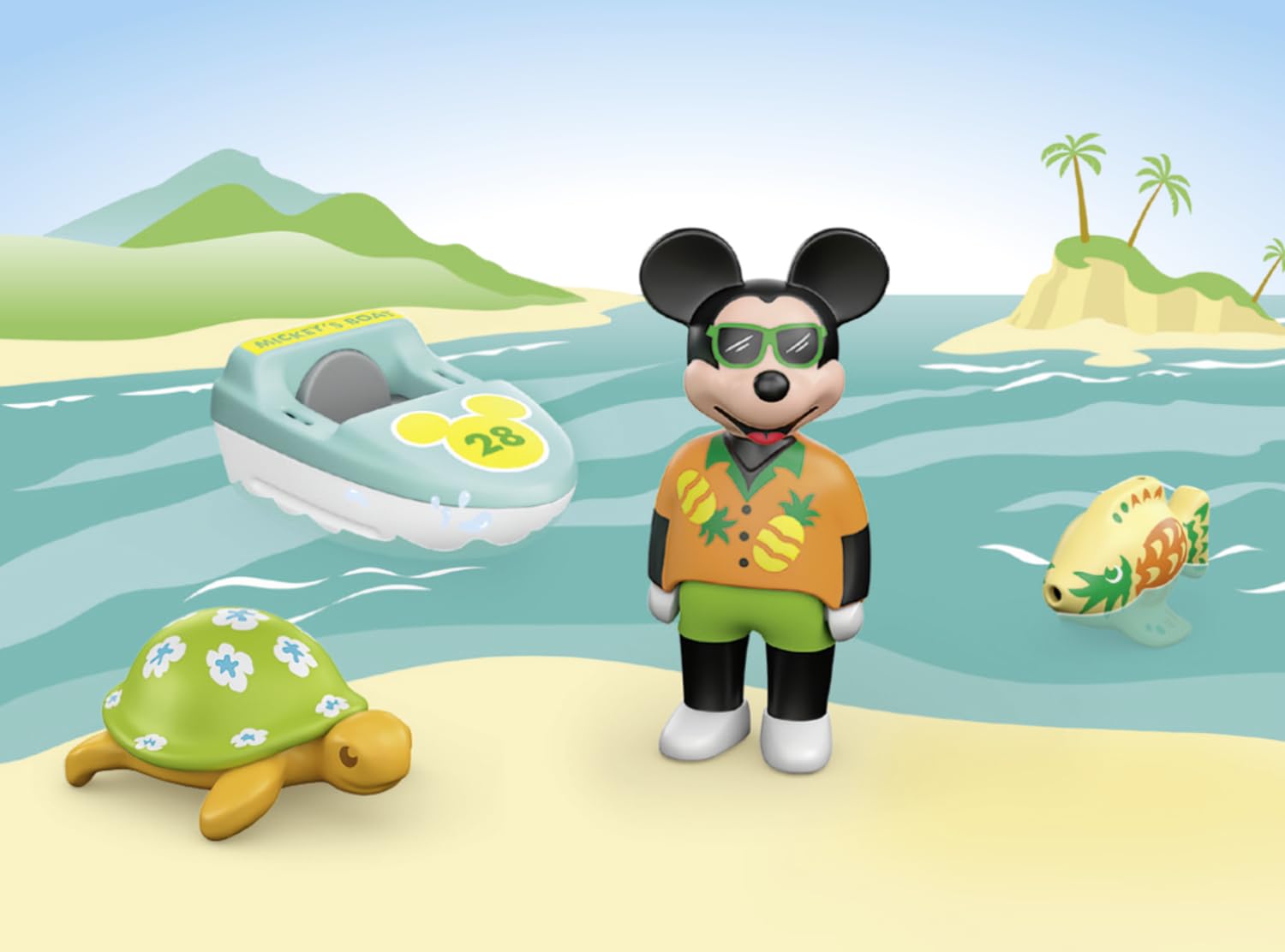PLAYMOBIL Junior Disney — Mickey avec Bateau – Image 30