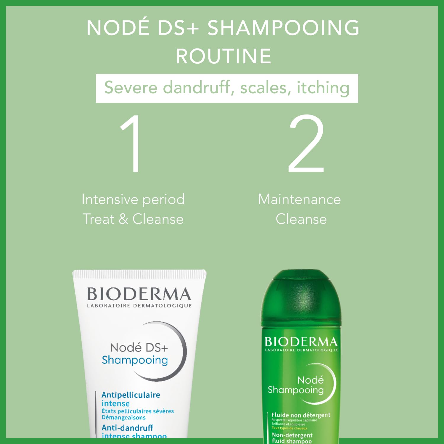 Bioderma Nodé Shampooing Fluide Non Détergent 400 ml – Image 4