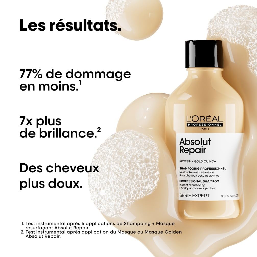 L'ORÉAL PROFESSIONNEL Absolut Repair — Shampoing restructurant 500 ml – Image 2