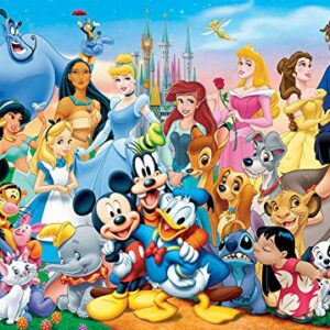 Alternative view of EDUCA — Puzzle en bois Disney 100 pièces