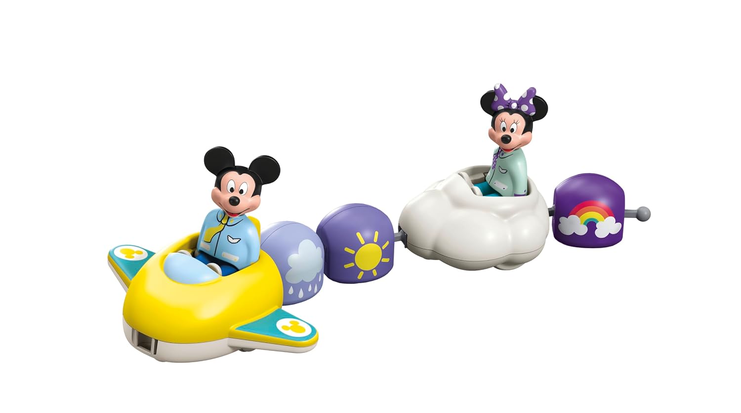 PLAYMOBIL Junior Disney — Train des Nuages Mickey et Minnie – Image 35