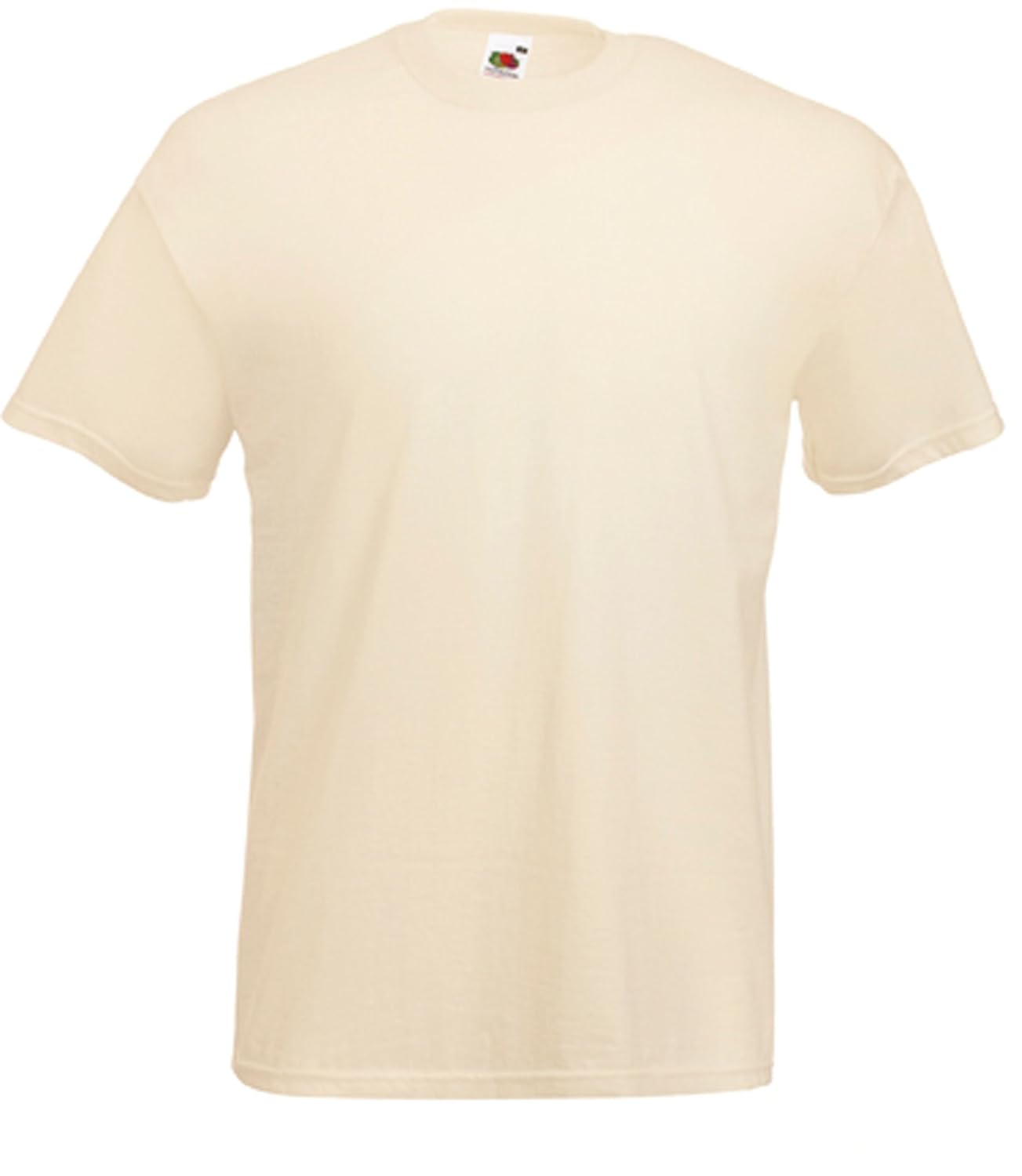 FRUIT OF THE LOOM — T-shirt écru taille L