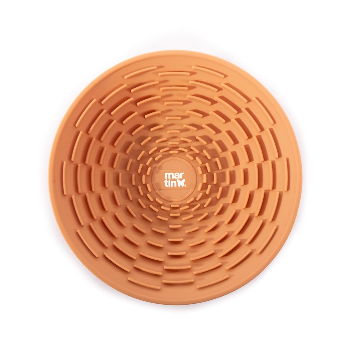 Gamelle de léchage — Tapis en silicone 18,6 cm jaune