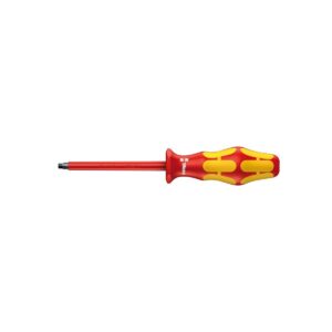 Wera Kraftform Plus Serie 100 Tournevis plat isolé VDE Lasertip 160 i, 05006164001
