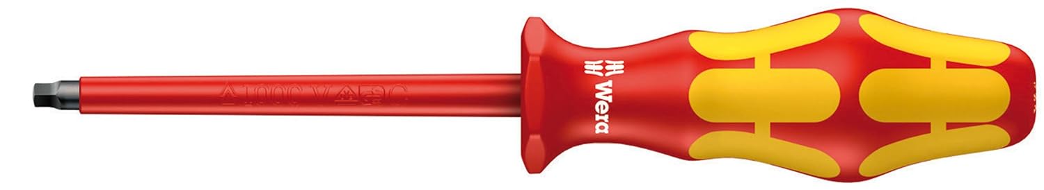 Wera Kraftform Plus Serie 100 Tournevis plat isolé VDE Lasertip 160 i, 05006164001