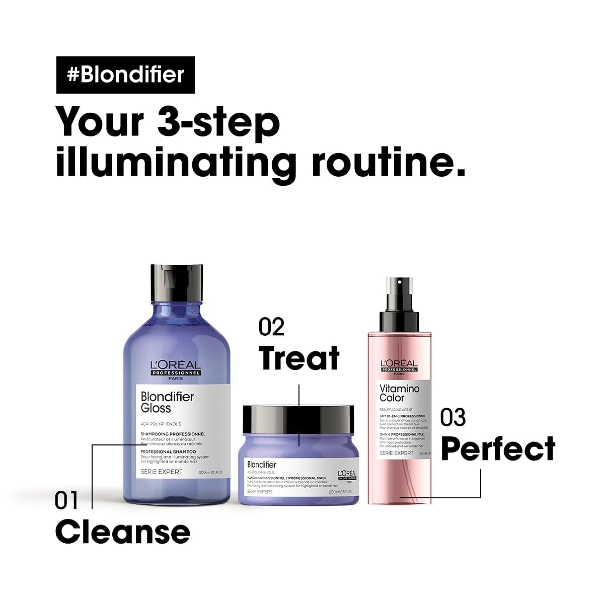 L'ORÉAL PROFESSIONNEL Blondifier — Coffret shampooing et masque – Image 3