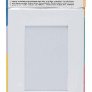 FOLIA — Cadre photo à décorer 16,6 x 21,6 cm blanc