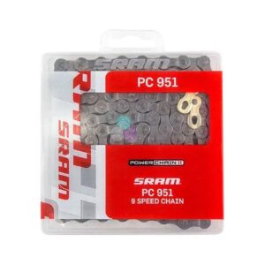 SRAM PC 951 — Chaîne 9 vitesses 114 maillons Gris