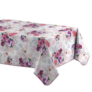 DOUCEUR D'INTÉRIEUR — Nappe rectangulaire 140 x 240 cm rose PVC