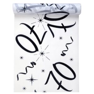 SANTEX — Chemin de table anniversaire 70 ans 5 m x 30 cm