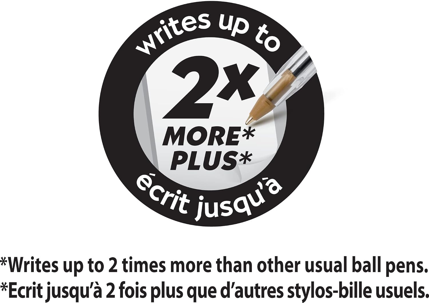 BIC M10 Original — Boîte de 100 Stylos-Bille Noirs – Image 4