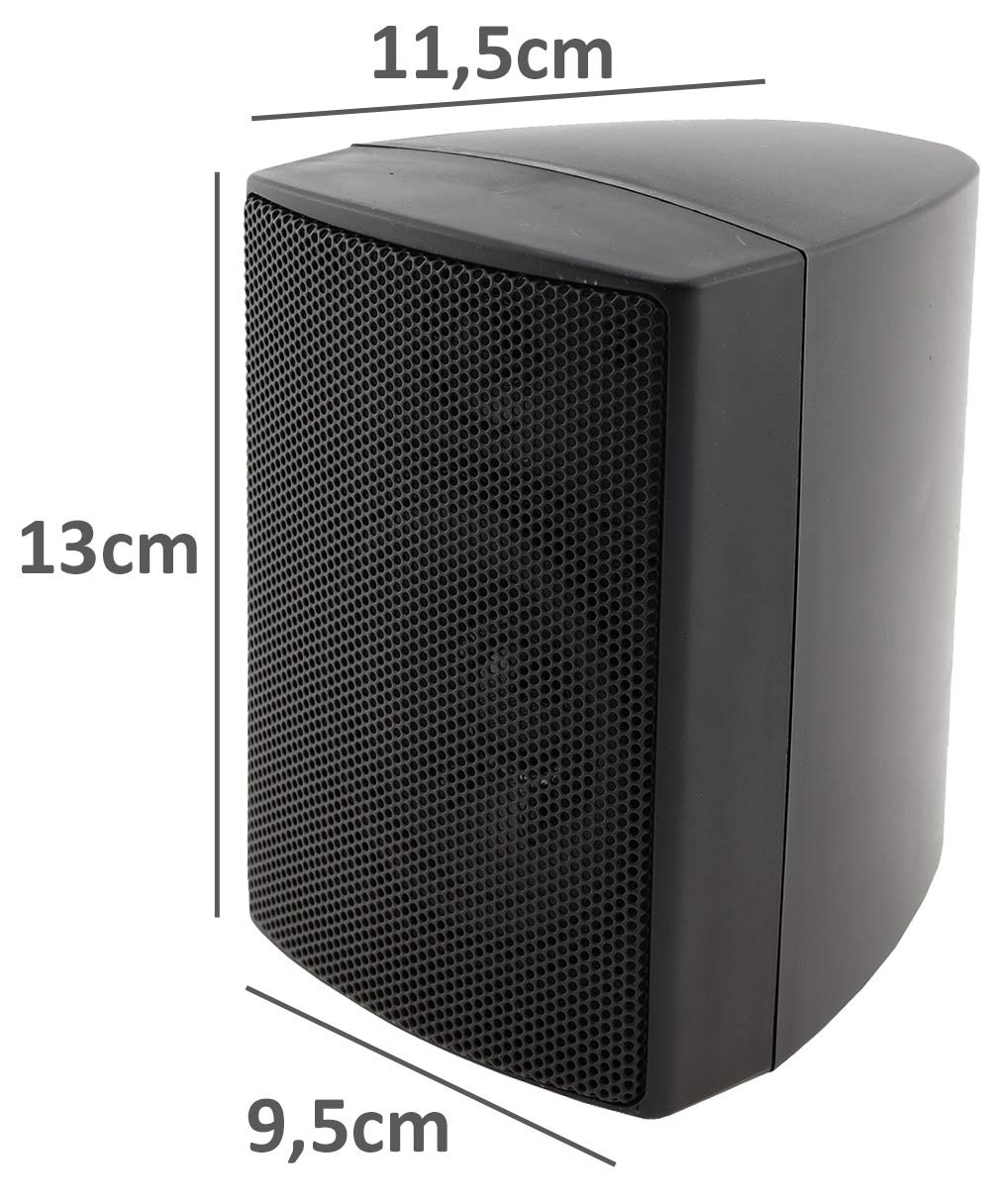SANS MARQUE — Paire d'enceintes murales 2 voies 40 W 8 ohms – Image 3