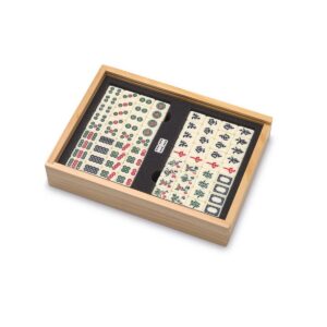 CAYRO Mah Jong — Jeu de Société en Bois 2 à 8 Joueurs
