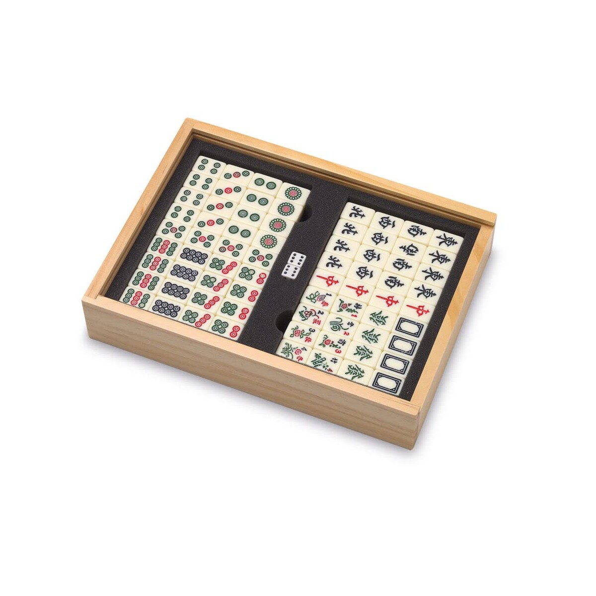 CAYRO Mah Jong — Jeu de Société en Bois 2 à 8 Joueurs