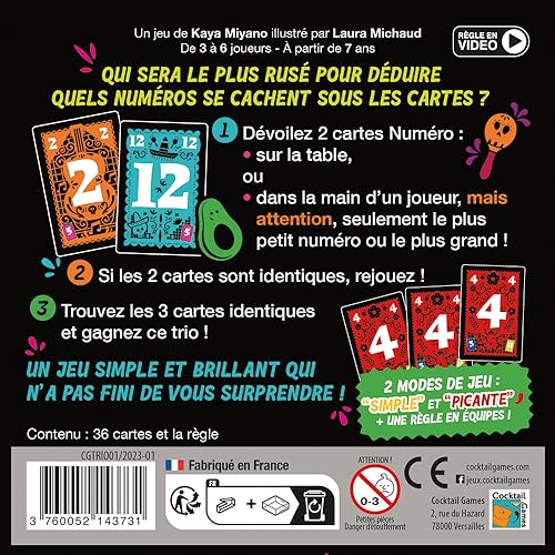 ASMODEE Trio — Jeu de Cartes de Déduction et Mémoire – Image 4