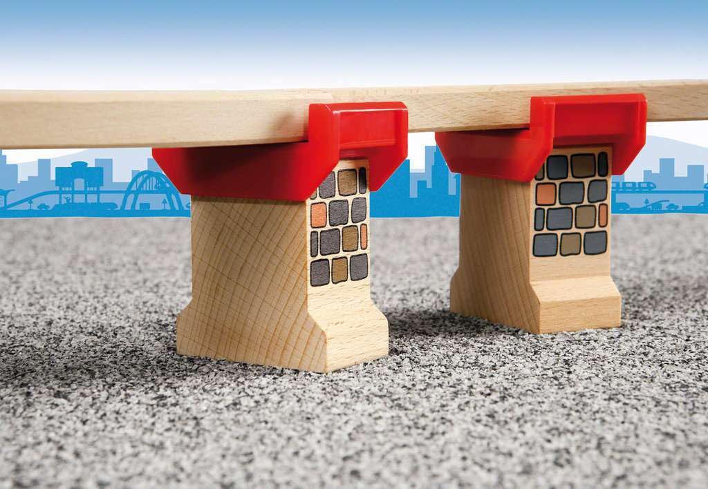 BRIO World 33254 — Supports de Pont x2 pour Circuit en Bois – Image 8