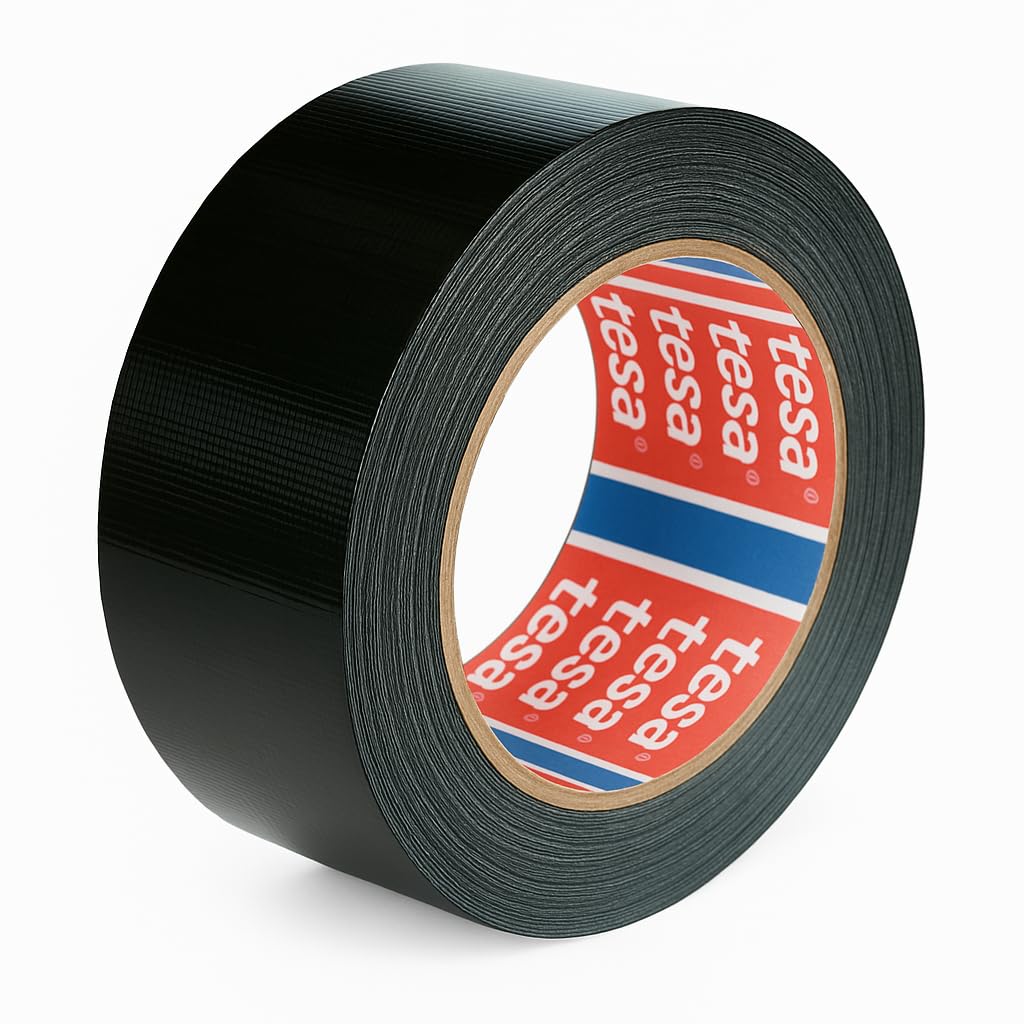 TESA 4615 Professional — Ruban adhésif toilé 50 m x 50 mm noir