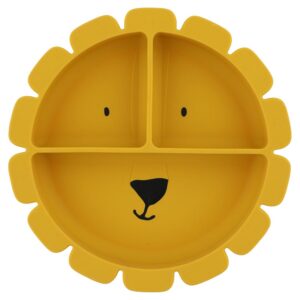 TRIXIE Mr. Lion — Assiette compartimentée avec ventouse