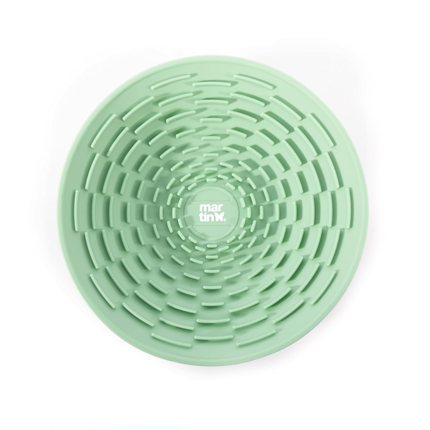 Gamelle de léchage — Tapis en silicone 18,6 cm vert
