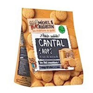 MICHEL ET AUGUSTIN — Biscuits sablés apéritifs Cantal AOP 100 g