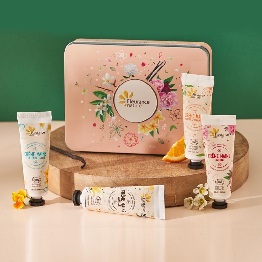 FLEURANCE NATURE — Coffret Crèmes Mains Bio 4x30ml – Image 12