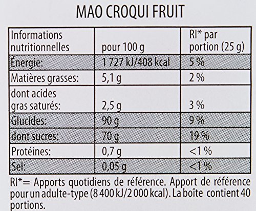HARIBO Mao Croqui Fruits — Boîte de 220 Bonbons – Image 9