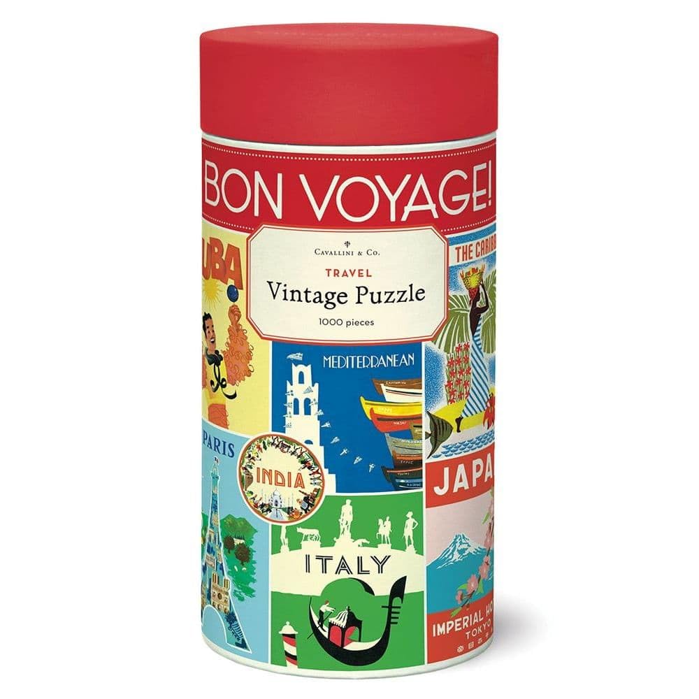 CAVALLINI — Puzzle 1000 Pièces Vintage Travel – Image 5