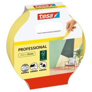 TESA Professional — Ruban de masquage papier Washi 25 m x 25 mm