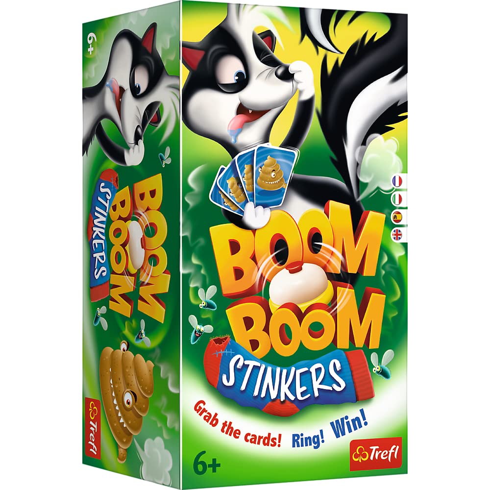 TREFL Boom Boom — Jeu de société avec cloche dès 6 ans