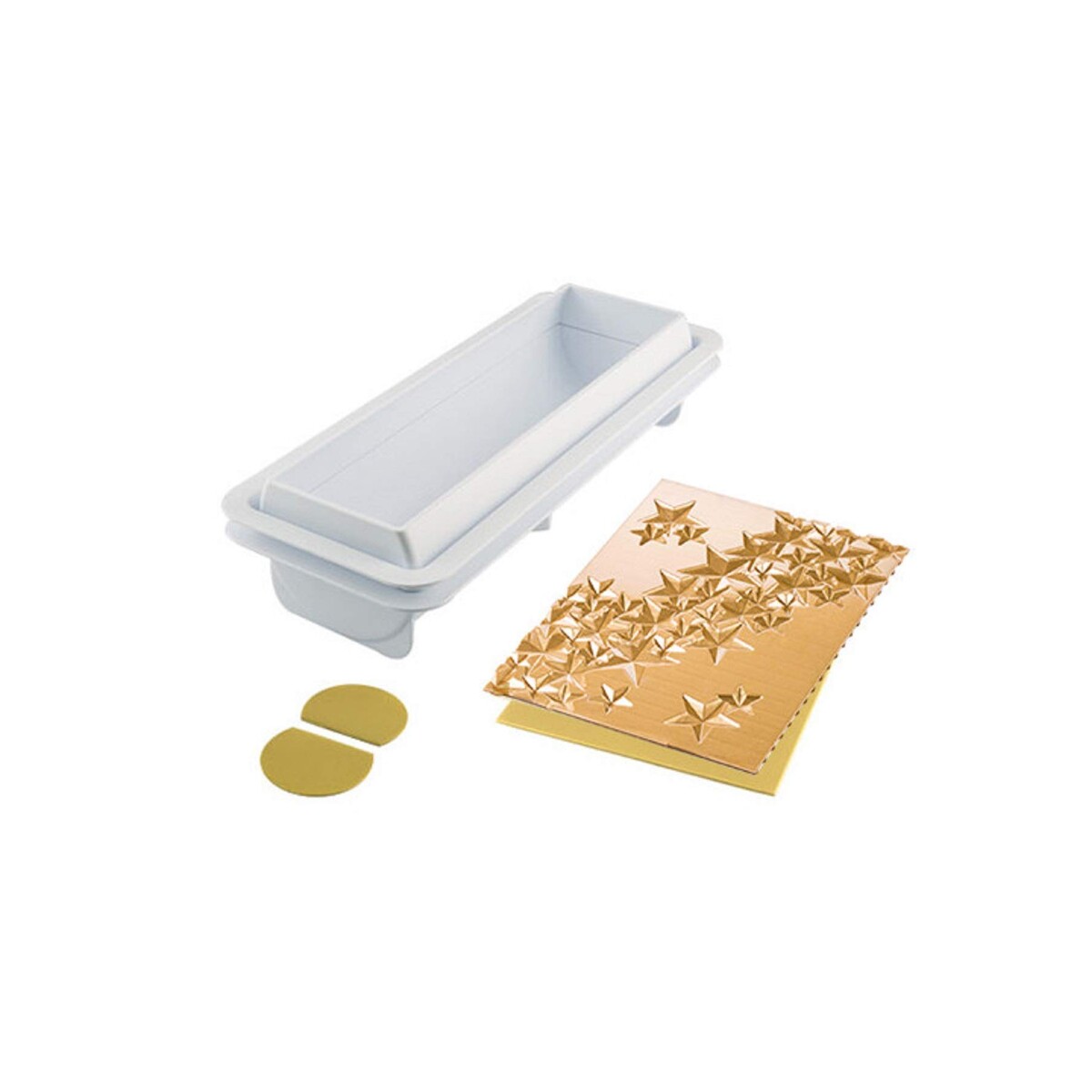 SILIKOMART STARLIGHT BÛCHE — Kit Moule à Bûche 250 x 80 mm