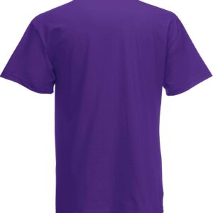 Alternative view of FRUIT OF THE LOOM SS022M — T-shirt violet homme S