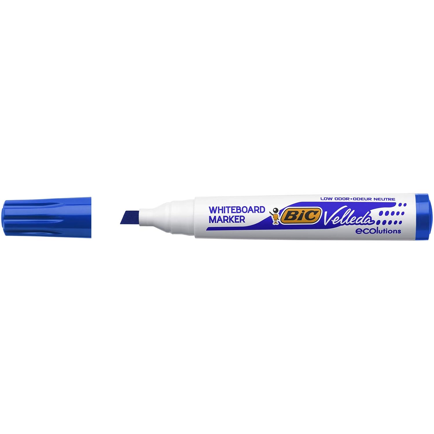 BIC Velleda 1751 ECOlutions — Feutres tableau blanc bleus x12 – Image 5