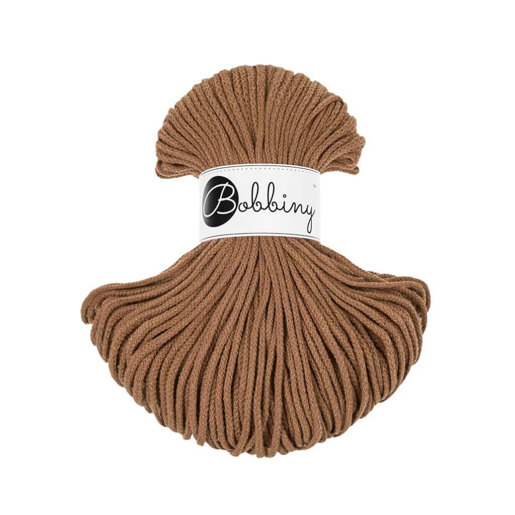 BOBBINY Junior — Corde macramé tressée 3 mm 100 m Caramel – Image 34
