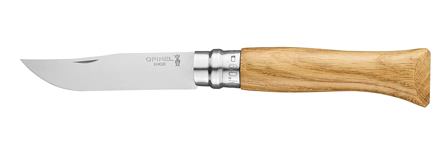 OPINEL N°9 — Couteau de Poche Inox Manche en Chêne – Image 2
