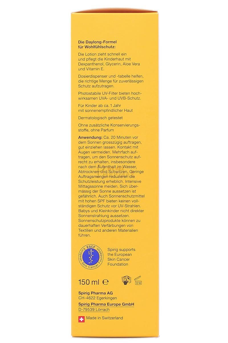 DAYLONG Kids — Lait Solaire Liposomal SPF 50+ 150 ml – Image 2