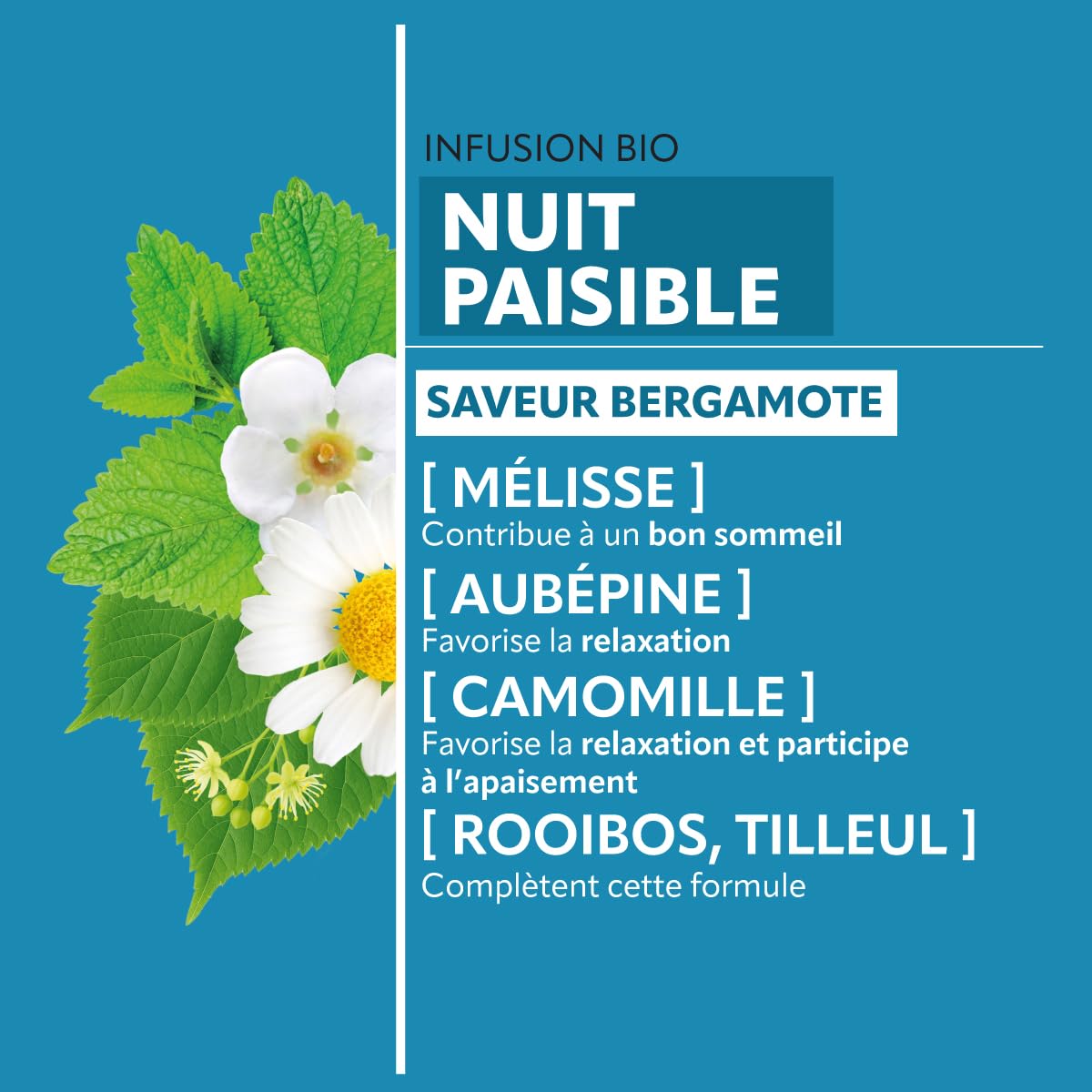 HERBESAN — Infusion Nuit Paisible Bio 20 sachets – Image 2