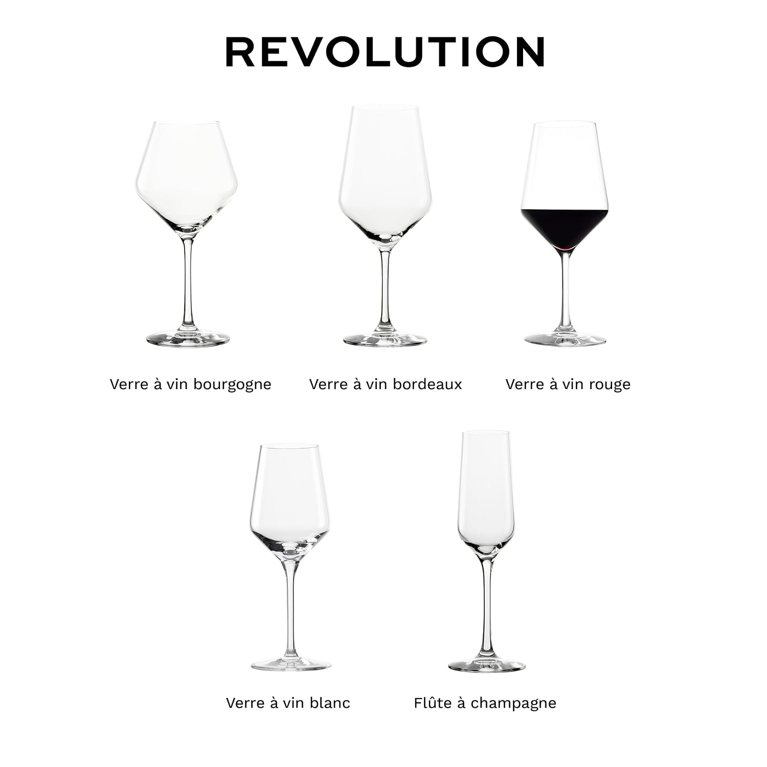 Stölzle Lausitz Verres à Vin Rouge Revolution Lot de 6, 490 ml – Verres en Cristal de Haute Qualité pour Vin Rouge – Design Élégant pour Maximiser les Arômes – Lave-vaisselle et Résistant aux Chocs – Image 49